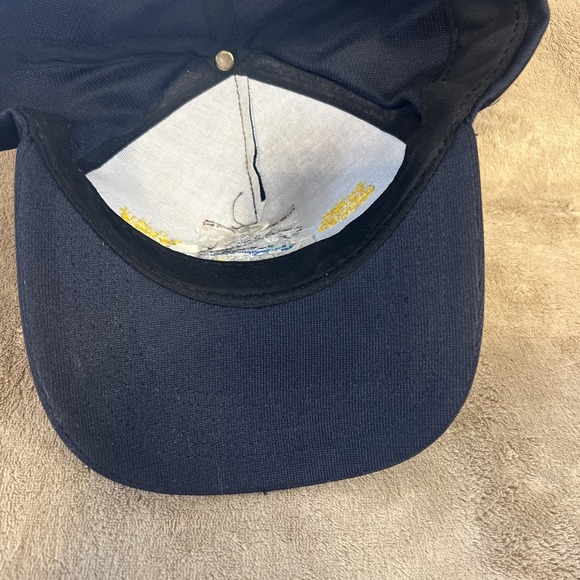 NorthStar Battleship Missouri Memorial Black Embroidered Snapback Trucker USA - Picture 6 of 8